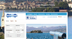 Desktop Screenshot of lakemaggiorehomes.net