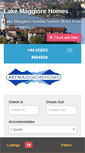 Mobile Screenshot of lakemaggiorehomes.net